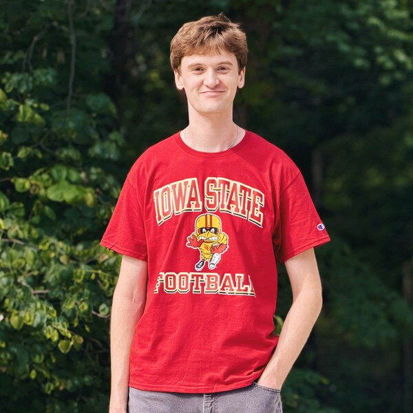 Champion Iowa State Football Cy Cardinal Short Sleeve T-Shirt